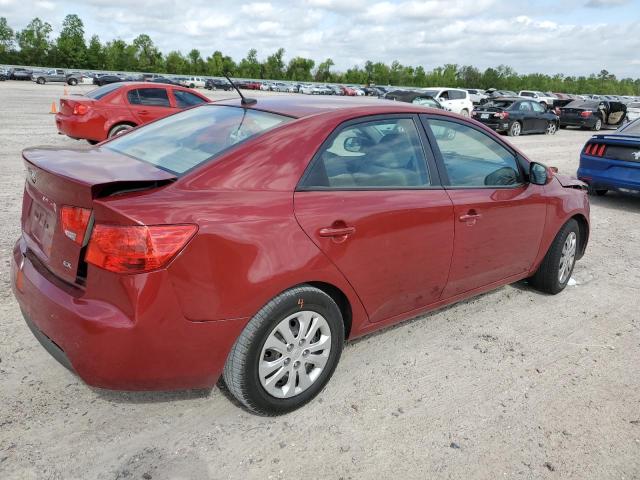 KNAFU4A25C5551907 - 2012 KIA FORTE EX RED photo 3