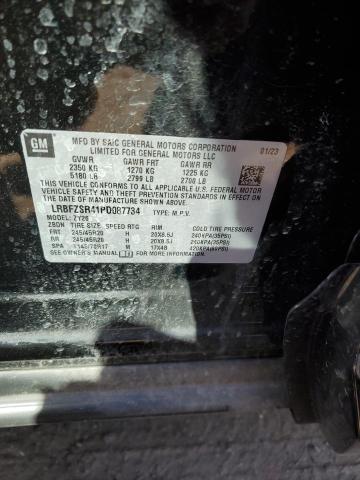 LRBFZSR41PD087734 - 2023 BUICK ENVISION AVENIR BLACK photo 12