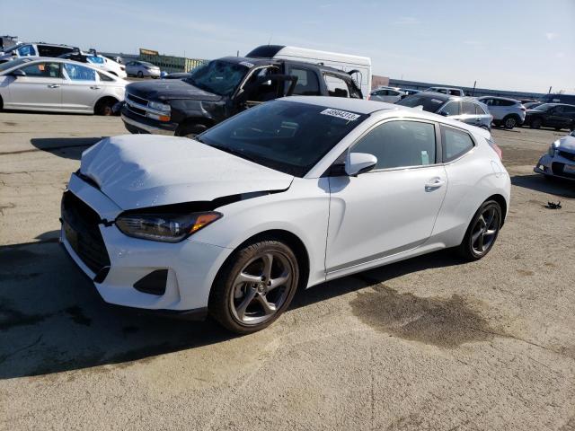 KMHTG6AF4MU032619 - 2021 HYUNDAI VELOSTER BASE WHITE photo 1