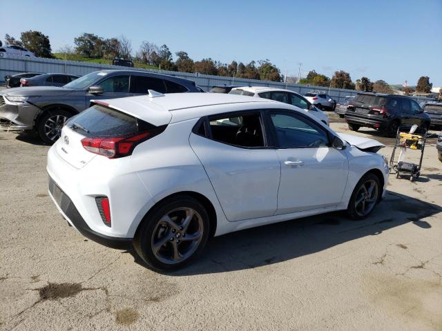 KMHTG6AF4MU032619 - 2021 HYUNDAI VELOSTER BASE WHITE photo 3