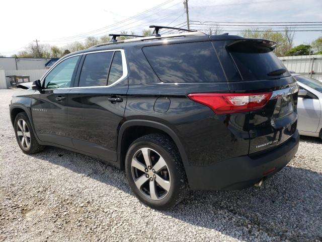 1GNEVHKW6KJ216592 - 2019 CHEVROLET TRAVERSE LT BLACK photo 2