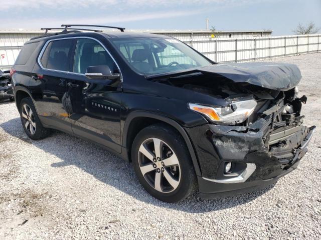 1GNEVHKW6KJ216592 - 2019 CHEVROLET TRAVERSE LT BLACK photo 4