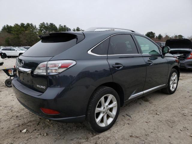 2T2BK1BA9BC095743 - 2011 LEXUS RX 350 GRAY photo 3