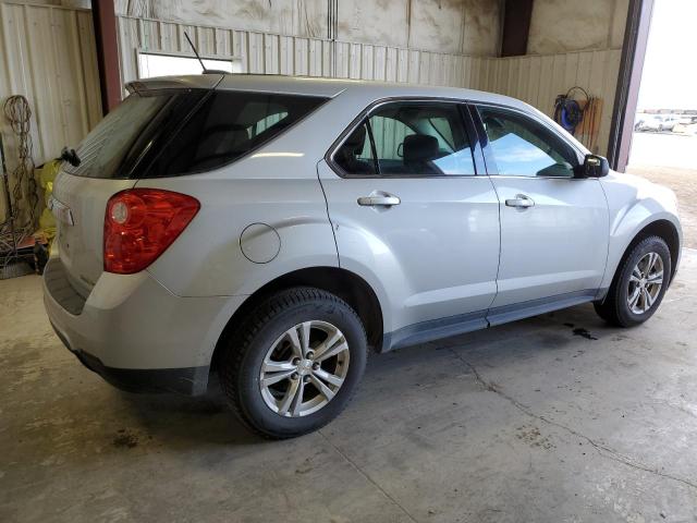 2GNALAEKXF6364364 - 2015 CHEVROLET EQUINOX LS SILVER photo 3