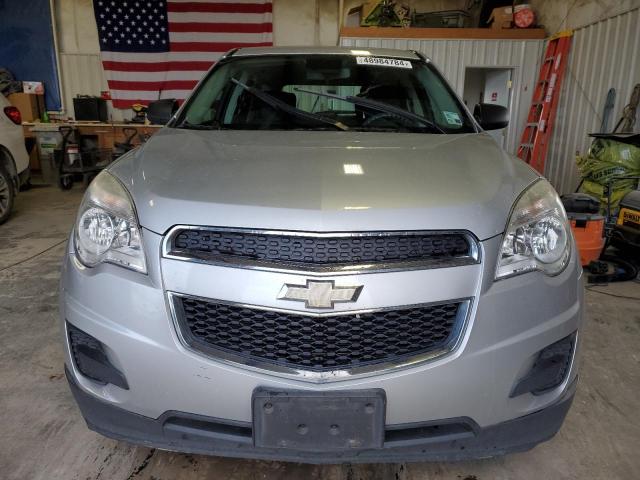 2GNALAEKXF6364364 - 2015 CHEVROLET EQUINOX LS SILVER photo 5