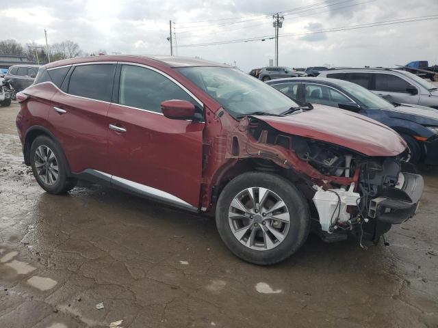 5N1AZ2MG2JN128382 - 2018 NISSAN MURANO S MAROON photo 4