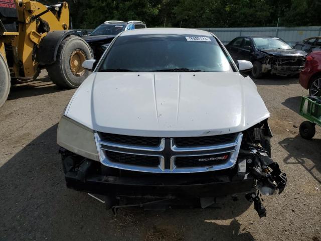 1C3CDZCB5CN290234 - 2012 DODGE AVENGER SXT WHITE photo 5