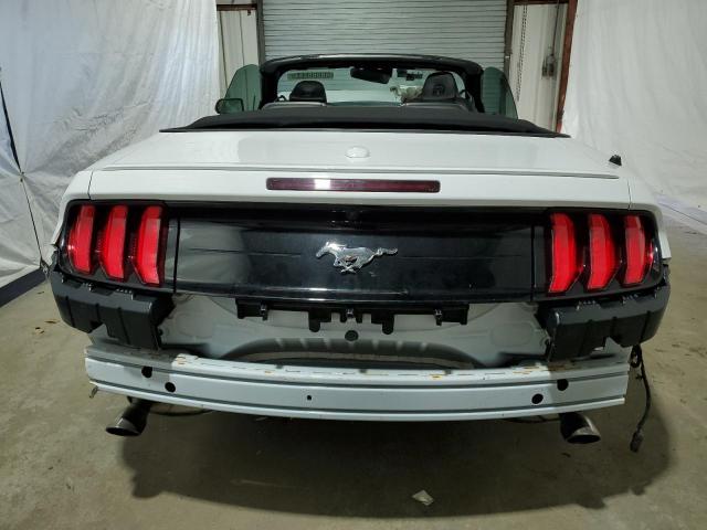 1FATP8UH4N5124408 - 2022 FORD MUSTANG WHITE photo 6