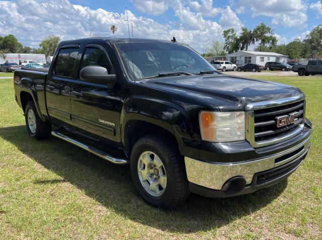 3GTP2VE34BG229496 - 2011 GMC SIERRA K1500 SLE BLACK photo 1