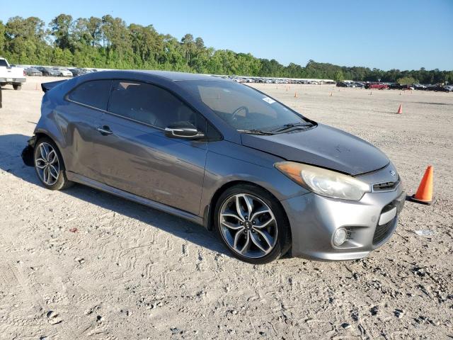 KNAFZ6A37F5379552 - 2015 KIA FORTE SX GRAY photo 4