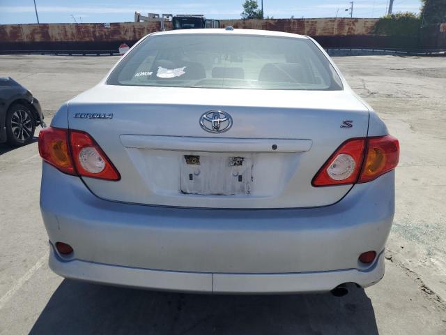 1NXBU4EEXAZ287264 - 2010 TOYOTA COROLLA BASE SILVER photo 6