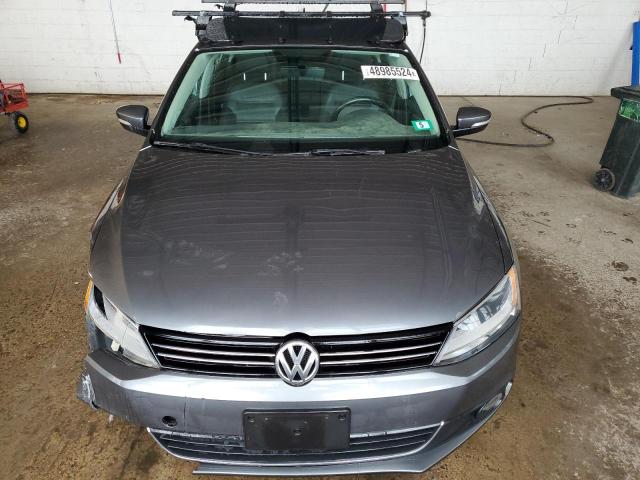 3VWLZ7AJ0BM371014 - 2011 VOLKSWAGEN JETTA SEL GRAY photo 5