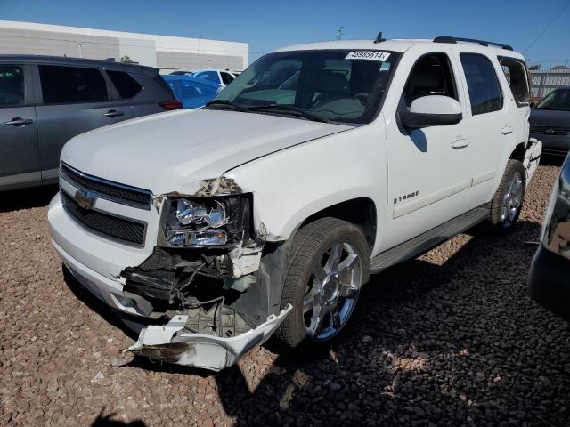 1GNFK13057R151564 - 2007 CHEVROLET TAHOE K1500 WHITE photo 1