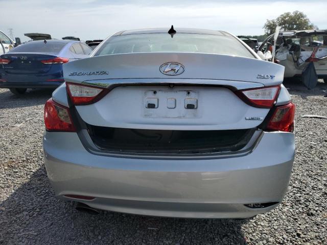 5NPEC4AB3DH672518 - 2013 HYUNDAI SONATA SE SILVER photo 6