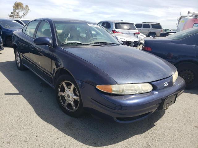 1G3NF52EX1C112136 - 2001 OLDSMOBILE ALERO GLS BLUE photo 4