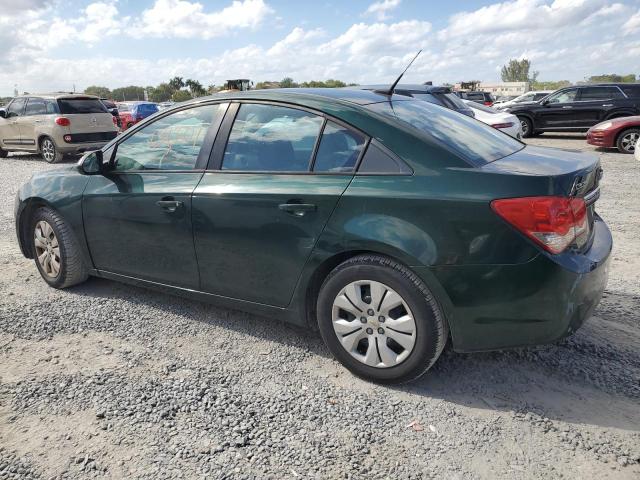 1G1PA5SG0E7147574 - 2014 CHEVROLET CRUZE LS GREEN photo 2