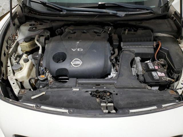 1N4AA5AP0EC486282 - 2014 NISSAN MAXIMA S WHITE photo 11