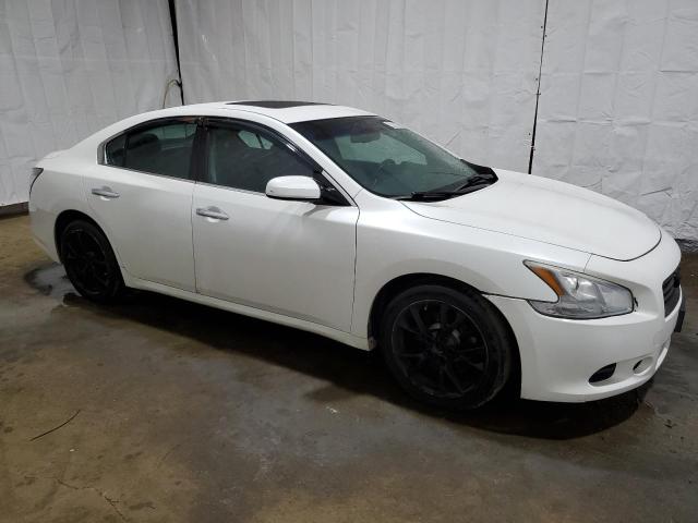 1N4AA5AP0EC486282 - 2014 NISSAN MAXIMA S WHITE photo 4