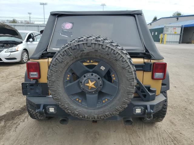 1J8GA39177L136555 - 2007 JEEP WRANGLER X GOLD photo 6