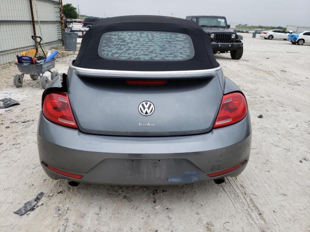 3VW8S7AT2DM822149 - 2013 VOLKSWAGEN BEETLE TURBO GRAY photo 6