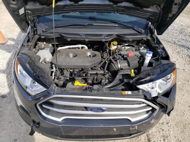 MAJ6S3GL4NC475457 - 2022 FORD ECOSPORT SE GRAY photo 11