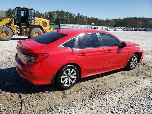 2HGFE2F20PH569857 - 2023 HONDA CIVIC LX RED photo 3