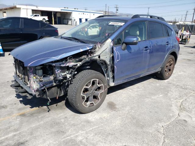 JF2GPASC0F8225411 - 2015 SUBARU XV CROSSTR SPORT LIMITED BLUE photo 1