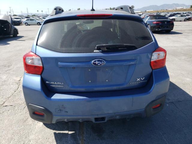 JF2GPASC0F8225411 - 2015 SUBARU XV CROSSTR SPORT LIMITED BLUE photo 6