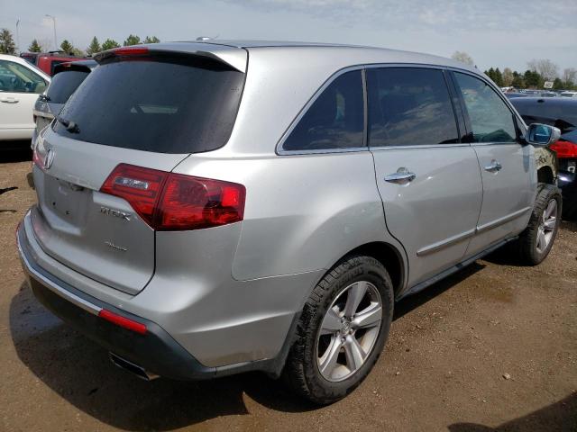 2HNYD2H37DH520600 - 2013 ACURA MDX TECHNOLOGY SILVER photo 3