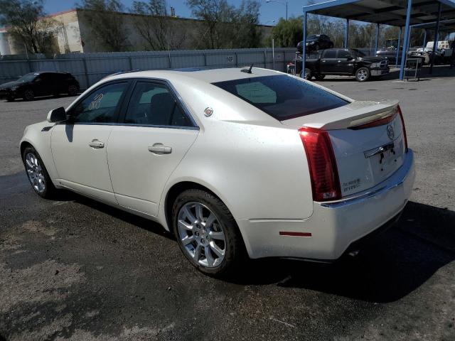 1G6DR57V680153714 - 2008 CADILLAC CTS HI FEATURE V6 WHITE photo 2