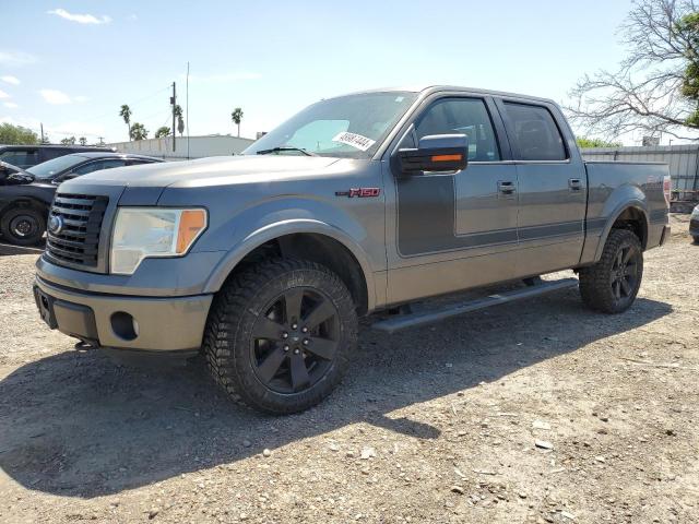 1FTFW1EF2CFC76063 - 2012 FORD F150 SUPERCREW GRAY photo 1