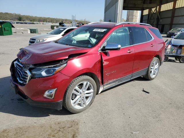 2GNAXPEX6K6283830 - 2019 CHEVROLET EQUINOX PREMIER BURGUNDY photo 1