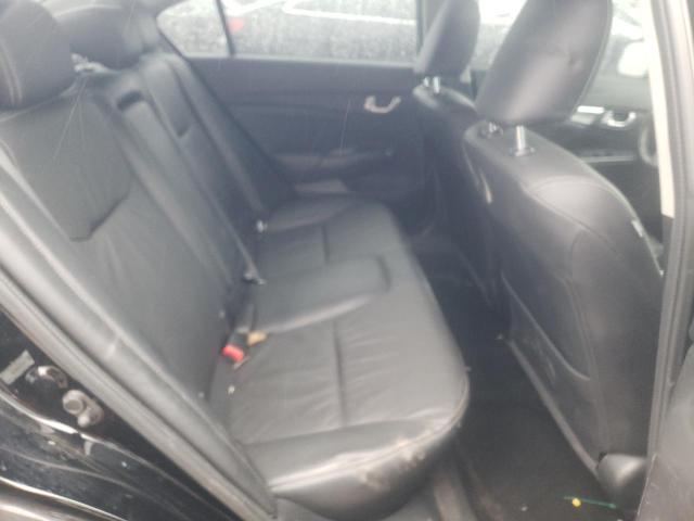 19XFB2F92DE050336 - 2013 HONDA CIVIC EXL შავი ფოტო 10