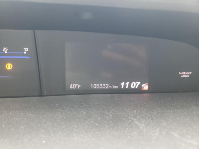 19XFB2F92DE050336 - 2013 HONDA CIVIC EXL შავი ფოტო 9