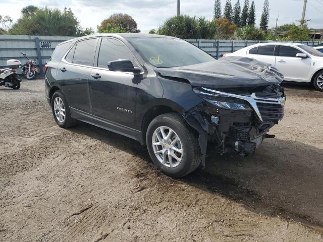 3GNAXUEG7PL257061 - 2023 CHEVROLET EQUINOX LT BLACK photo 4