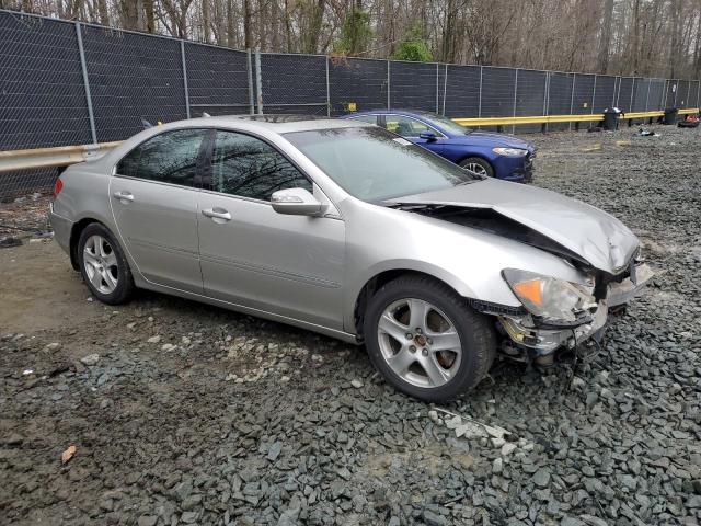 JH4KB16565C018003 - 2005 ACURA RL SILVER photo 4