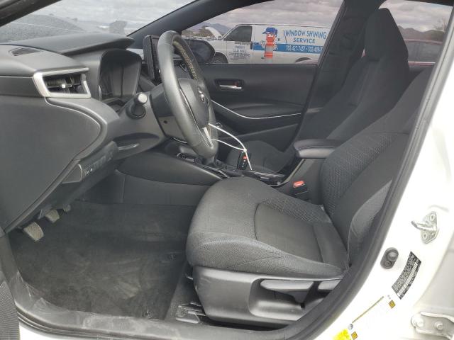 JTDM4MCE5NJ098268 - 2022 TOYOTA COROLLA SE WHITE photo 7
