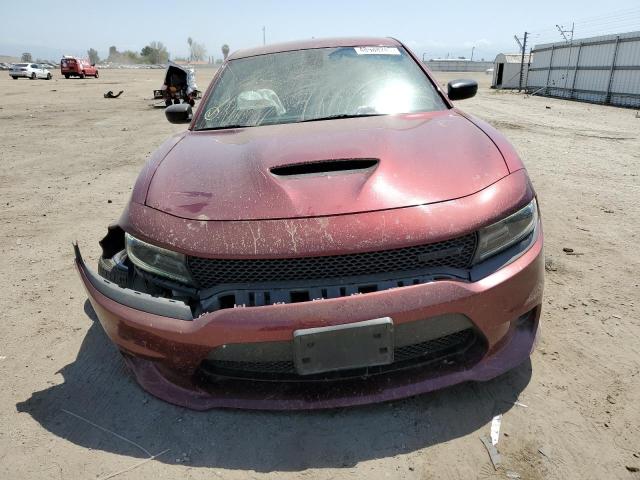 2C3CDXHG3LH145324 - 2020 DODGE CHARGER GT BURGUNDY photo 5