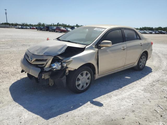 2T1BU4EE4BC681359 - 2011 TOYOTA COROLLA BASE GOLD photo 1