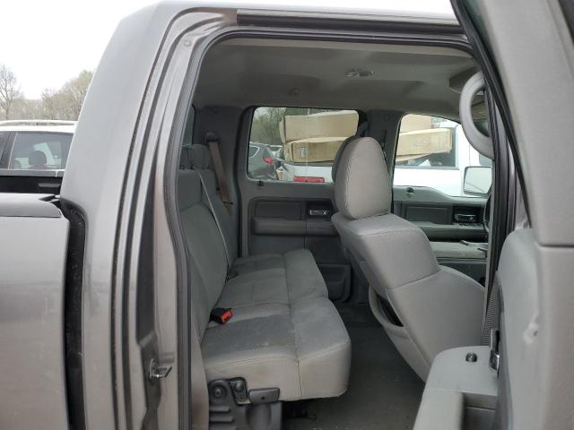 1FTRW12W27KC69824 - 2007 FORD F150 SUPERCREW GRAY photo 10