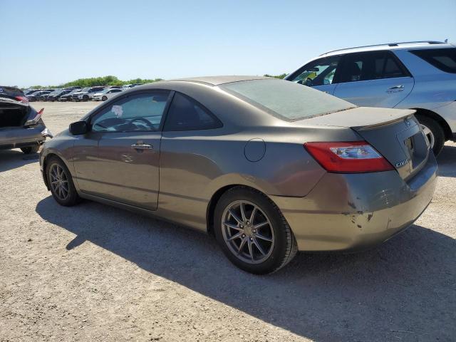 2HGFG12606H545795 - 2006 HONDA CIVIC LX BROWN photo 2