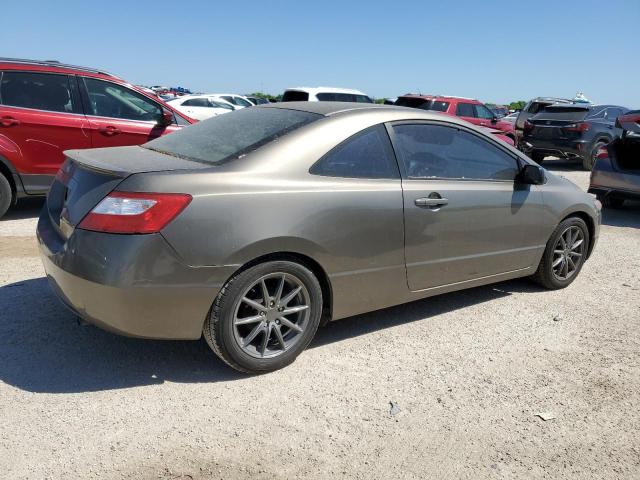 2HGFG12606H545795 - 2006 HONDA CIVIC LX BROWN photo 3