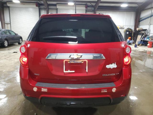 2GNFLFEK6E6358790 - 2014 CHEVROLET EQUINOX LT RED photo 6