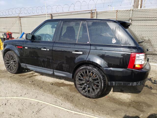 SALSK25459A199623 - 2009 LAND ROVER RANGE ROVE HSE BLACK photo 2