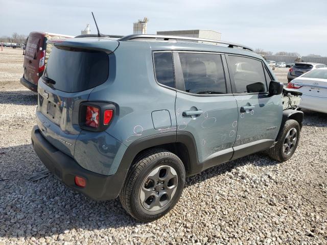 ZACCJBAB6JPH67384 - 2018 JEEP RENEGADE SPORT GRAY photo 3