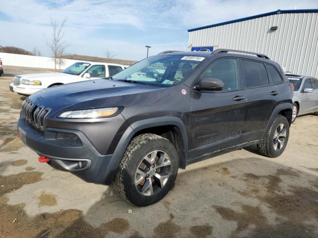 1C4PJMBS3FW673582 - 2015 JEEP CHEROKEE TRAILHAWK CHARCOAL photo 1
