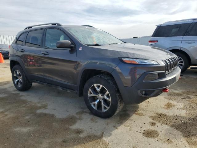 1C4PJMBS3FW673582 - 2015 JEEP CHEROKEE TRAILHAWK CHARCOAL photo 4