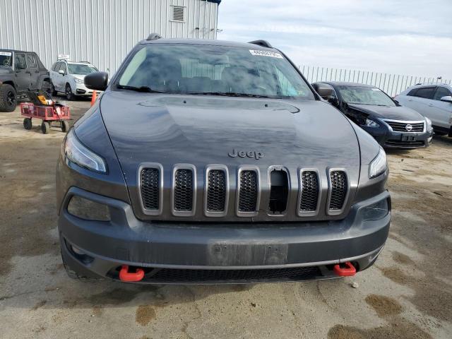 1C4PJMBS3FW673582 - 2015 JEEP CHEROKEE TRAILHAWK CHARCOAL photo 5