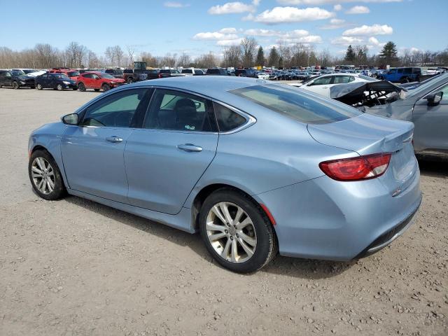 1C3CCCAB4FN706832 - 2015 CHRYSLER 200 LIMITED BLUE photo 2