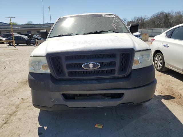 1FTRF12227KC90752 - 2007 FORD F150 WHITE photo 5